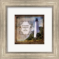 Framed Florida Lighthouse XII
