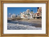 Framed Boardwalk Casinos, Atlantic City, New Jersey, USA