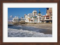 Framed Boardwalk Casinos, Atlantic City, New Jersey, USA