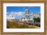 Framed Boardwalk Stores, Atlantic City, New Jersey, USA