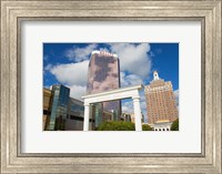 Framed Ballys Casino & Brighton Park, Atlantic City Boardwalk, New Jersey, USA