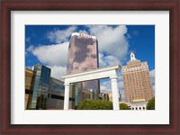 Framed Ballys Casino & Brighton Park, Atlantic City Boardwalk, New Jersey, USA