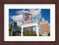 Framed Ballys Casino & Brighton Park, Atlantic City Boardwalk, New Jersey, USA
