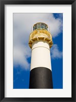 Framed Absecon Lighthouse Museum, Atlantic County, Atlantic City, New Jersey up close