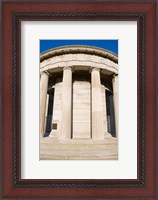 Framed World War Two Memorial, Atlantic City, New Jersey, USA