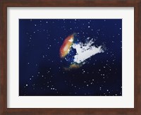 Framed Swan Nebula