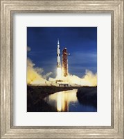 Framed Apollo Saturn V