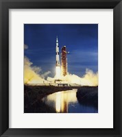 Framed Apollo Saturn V