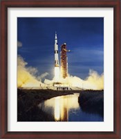 Framed Apollo Saturn V