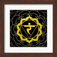 Framed Manipura - Solar Plexus Chakra, Sparkling Jewel