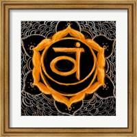 Framed Svadhisthana - Sacral Chakra, Sweetness