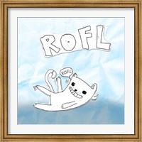 Framed ROFL Cat