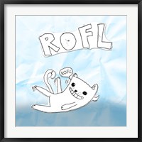 Framed ROFL Cat