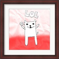 Framed LOL Cat
