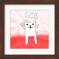 Framed LOL Cat