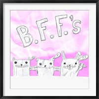 Framed BFF Cats