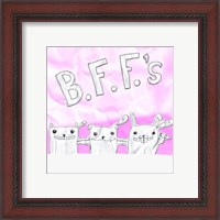 Framed BFF Cats
