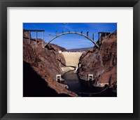 Framed Hoover Dam Bypass Bridge