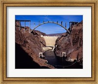 Framed Hoover Dam Bypass Bridge