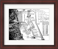 Framed Hoover Dam Diagram