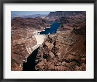 Framed Above Hoover Dam near Boulder City, Nevada