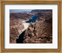 Framed Above Hoover Dam near Boulder City, Nevada