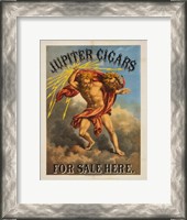 Framed Jupiter cigars for sale here