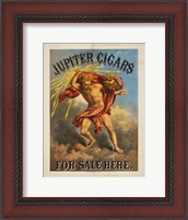 Framed Jupiter cigars for sale here