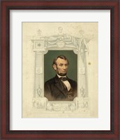 Framed Abraham Lincoln - framed
