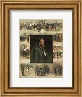 Framed Civil War Grant from West Point to Appomattox