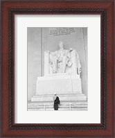 Framed Lincoln Memorial