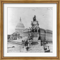 Framed Lincoln Monument