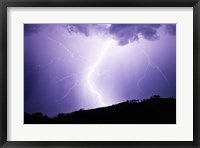Framed Lightning Strike 2007