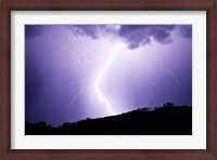 Framed Lightning Strike 2007