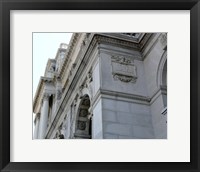 Framed Library of Congress Washington