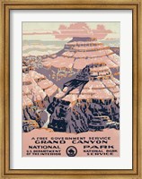Framed Grand Canyon National Park, a free government service