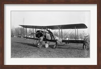 Framed Allied Aircraft Before Flight