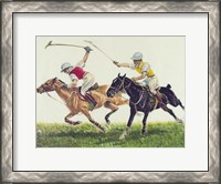 Framed Polo action