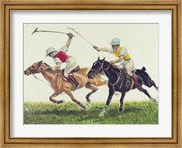 Framed Polo action