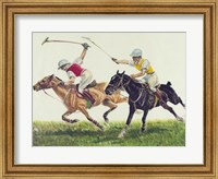 Framed Polo action