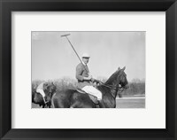 Framed Polo black and white