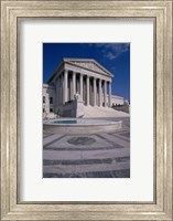 Framed Facade of the U.S. Supreme Court, Washington, D.C., USA Vertical