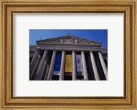 Framed Facade of the U.S. National Archives, Washington, D.C., USA