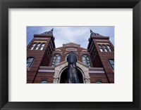 Framed Low angle view of the Arts and Industries Building, Washington, D.C., USA