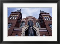 Framed Low angle view of the Arts and Industries Building, Washington, D.C., USA