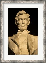 Framed Close-up of the Lincoln Memorial, Washington, D.C., USA