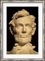 Framed Close-up of the Lincoln Memorial in Washington, D.C.