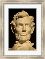 Framed Close-up of the Lincoln Memorial in Washington, D.C.