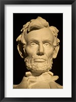 Framed Close-up of the Lincoln Memorial in Washington, D.C.