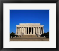Framed Facade of the Lincoln Memorial, Washington, D.C., USA